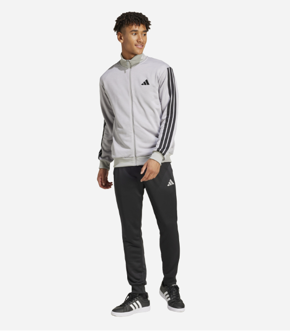 adidas Sportswear Basic 3-Stripes French Terry Erkek Eşofman Takımı JI8876