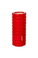 Delta Yüksek Yoğunlukta Orta Sert Deluxe Foam Roller Masaj Köpüğü Pilates Masaj Rulosu-KIRMIZI