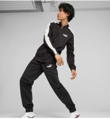 Puma Baseball Tricot Suit Erkek Siyah Eşofman Takımı - 677428-01