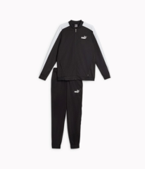 Puma Baseball Tricot Suit Erkek Siyah Eşofman Takımı - 677428-01