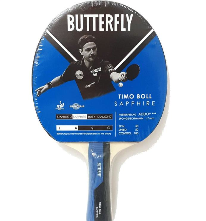 Butterfly Timo Boll Sapphire Masa Tenisi Raketi 85023