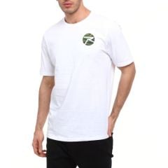 Raru Erkek %100 Pamuk T-Shirt GERA BEYAZ RCTB101-001