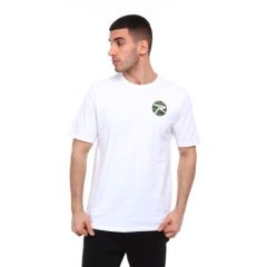 Raru Erkek %100 Pamuk T-Shirt GERA BEYAZ RCTB101-001