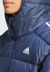 adidas Essentials Midweight Down Hooded Erkek Mont IK3213