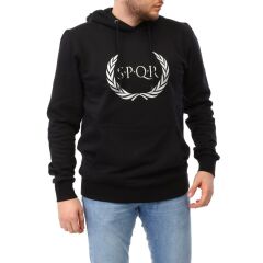 S.P.Q.R Erkek %100 Pamuk Sweatshirt TILYA SİYAH SQKS101-106