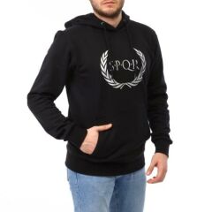 S.P.Q.R Erkek %100 Pamuk Sweatshirt TILYA SİYAH SQKS101-106