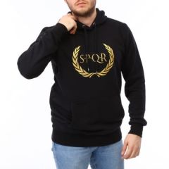 S.P.Q.R Erkek %100 Pamuk Sweatshirt TILYA SİYAH SQKS101-005