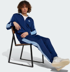 adidas Sportswear Basic Tricot Colorblock TS Erkek Eşofman Takımı JI8898