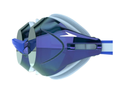 Speedo Vanquisher 3.0 Hawaiian Sky/Cobalt/Iris Aynalı Aynalı Yüzücü Gözlüğü 8-00473417931
