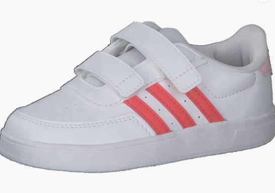 Adidas Breaknet 2.0 CF I FTWWHT/BRIRED/CLPINK Çocuk Spor Ayakkabı HP8974