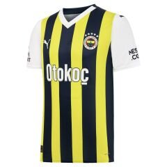 Puma Fenerbahçe İç Saha Erkek Çubuklu Futbol Forma 772000-01