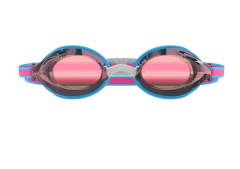 Speedo Junior Vanquisher 3.0 Picton Mavi/Vermillion/Altın Aynalı Çocuk Yüzücü Gözlüğü 8-00475116553