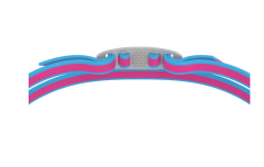 Speedo Junior Vanquisher 3.0 Picton Mavi/Vermillion/Altın Aynalı Çocuk Yüzücü Gözlüğü 8-00475116553