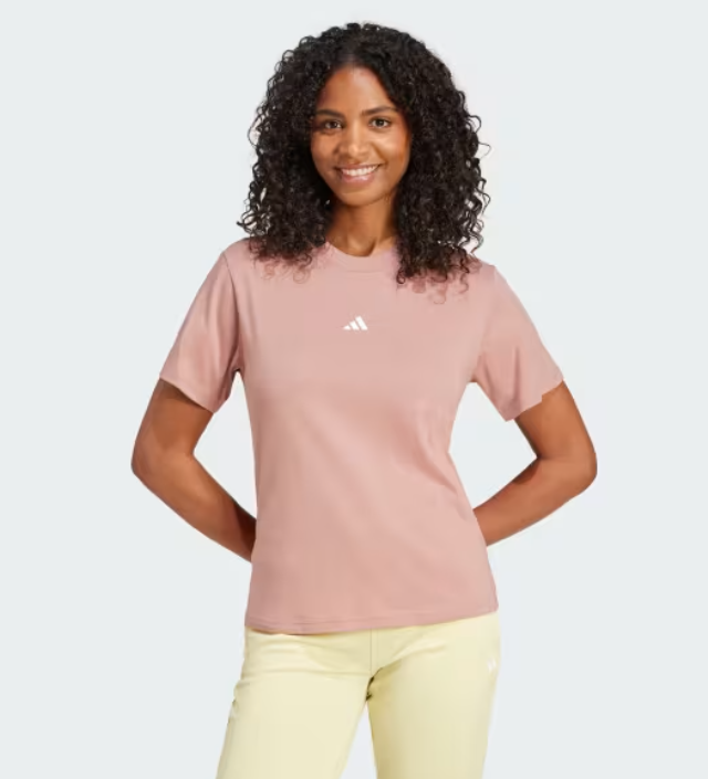 adidas Essentials Small Logo Cotton Tee Kasın T-Shirt  JI6075