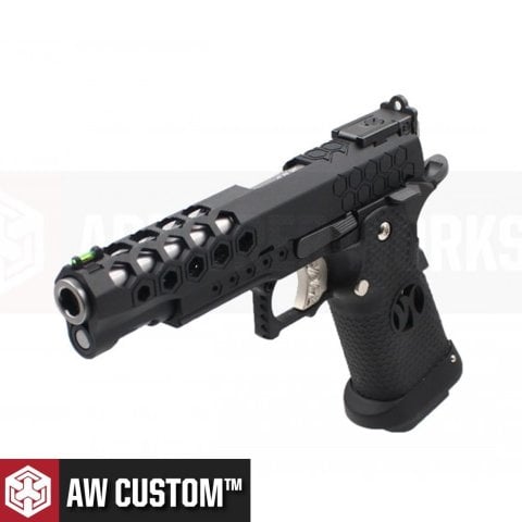 AW HX25 Full Metal ''Competition Ready'' GBB Airsoft Tabanca - Siyah