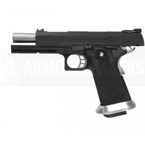 AW Hi-Capa Competition Grade - Full Metal, Siyah GBB Airsoft Tabanca