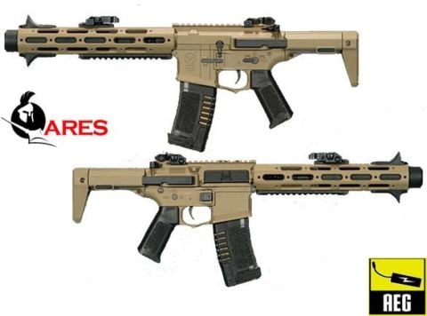 Ares Amoeba AM-013-DE Honey Badger (EFCS Tetik) Dark Earth