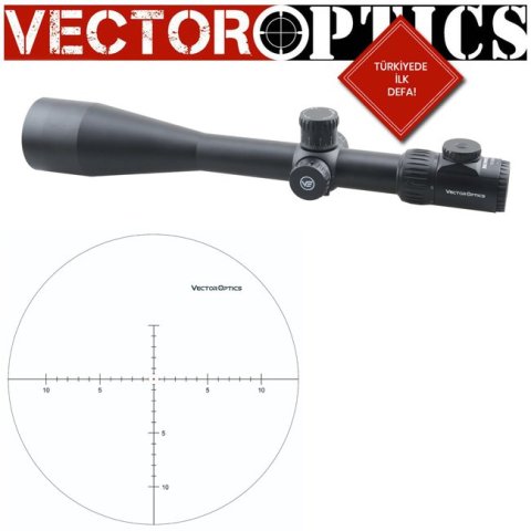 Vector Optics MINOTAUR GEN2 10-50x60 MFL SFP Tüfek Dürbünü SCOL-39