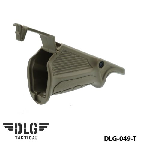 ERGONOMIC POINTING FOREGRIP-PICATINNY DLG-049-T Tan
