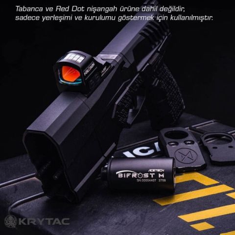 KRYTAC SilencerCo Maxim9 Tracer ve Extension Kiti