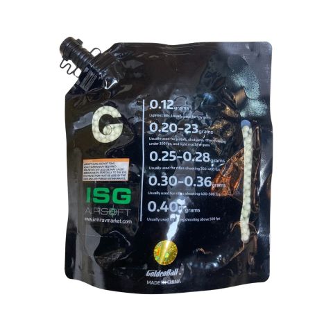 ISGairsoft 0.25g Tracer BB GREEN 4000adet 1KG XL Paket