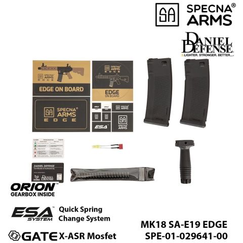 Airsoft Tüfek S.Arms Daniel Defense® MK18 SA-E19 EDGE™SPE-01-029641