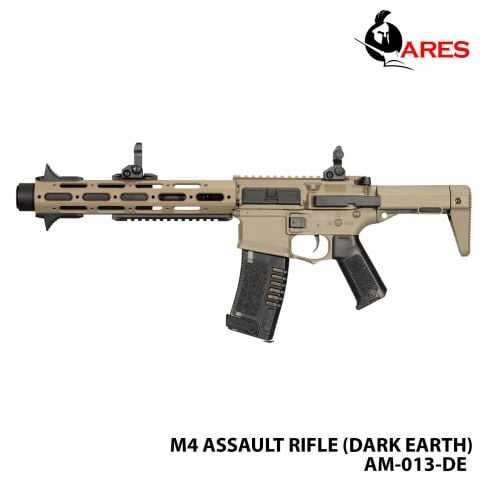 Airsoft Tüfek Ares [AM-013-DE] M4 ASSAULT RIFLE (DARK EARTH)