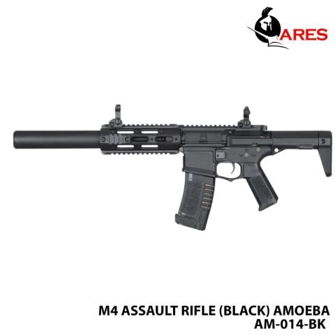 Airsoft Tüfek Ares[AM-014-BK] M4 ASSAULT RIFLE (BLACK)