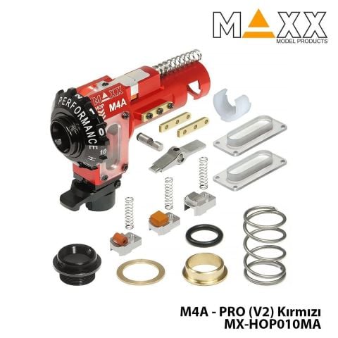 Maxx Model Hop-Up M4A-PRO (Kırmızı) MX-HOP010MA