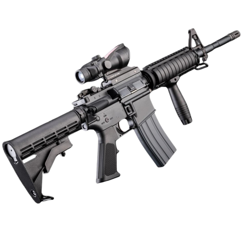 EMG CYMA CGS Serisi Colt Lisanslı M4A1 Gas Blowback Airsoft Tüfek