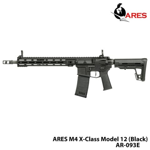 Airsoft Tüfek Ares [AR-093E] ARES M4 X-Class Model 12 (Black)