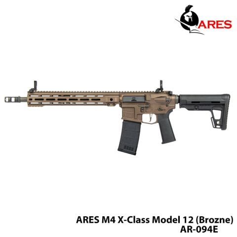 Airsoft Tüfek Ares [AR-094E] ARES M4 X-Class Model 12 (Brozne)