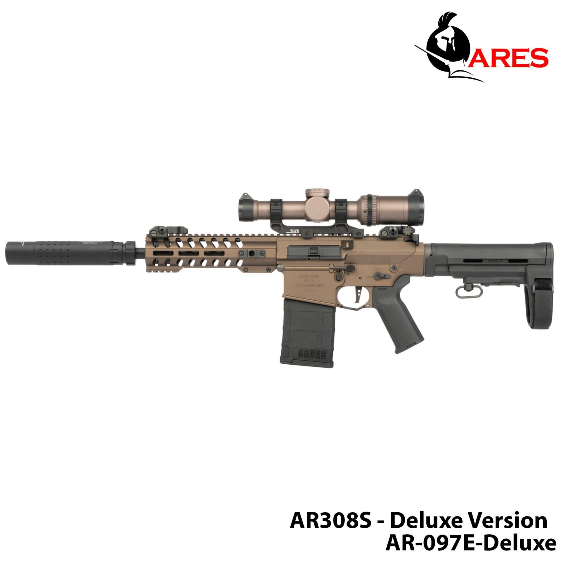Airsoft Tüfek Ares [AR-097E-Deluxe] AR308S - Deluxe Version