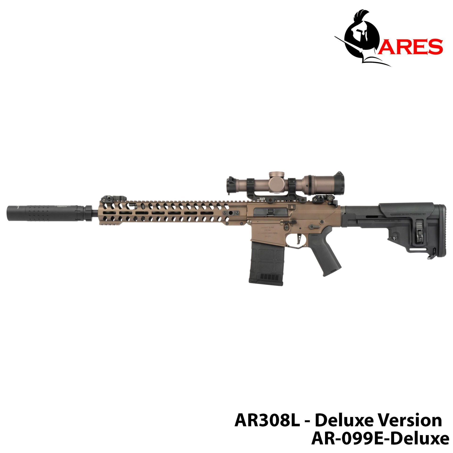 Airsoft Tüfek Ares [AR-099E-Deluxe] AR308L - Deluxe Version