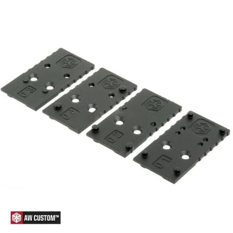 AW Glock17 MOS ZEV Tipi Reddot Yuvalı SIYAH Airsoft GBB Tabanca