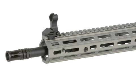 EMG Daniel Defense Lisanslı DDM4A1 RIII GUNMENTAL GREY Airsoft AEG Tüfek, CYMA Platin QBS