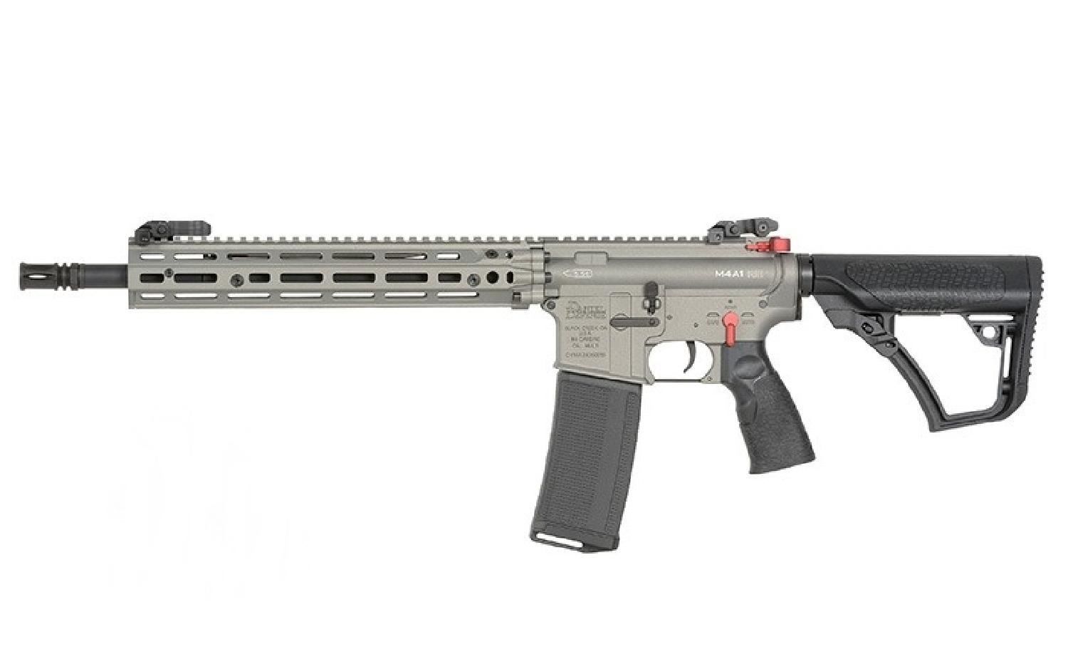 EMG Daniel Defense Lisanslı DDM4A1 RIII GUNMENTAL GREY Airsoft AEG Tüfek, CYMA Platin QBS