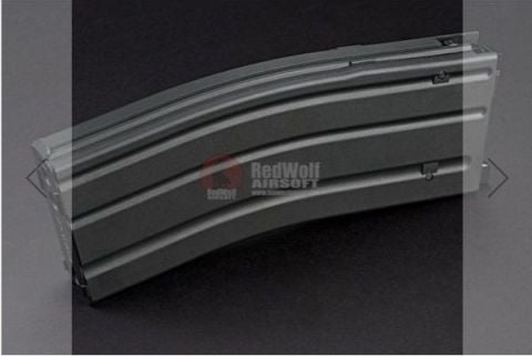 EMG LANCER SYSTEMS L5AWN 30RDS GAS MAGAZINE FOR TOKYO MARUI MWS GBBR (300BLK) BY CYMA - BK