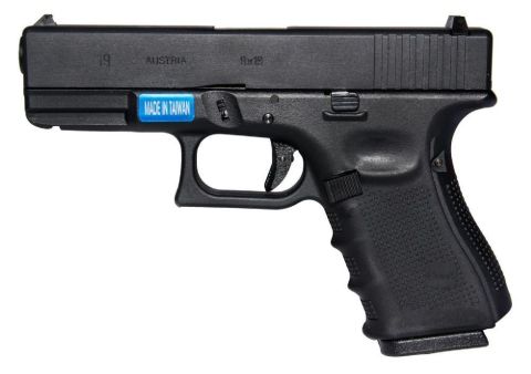 WE GLOCK G19 GEN4 GBB BLACK AIRSOFT