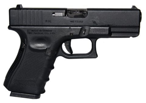 WE GLOCK G19 GEN4 GBB BLACK AIRSOFT