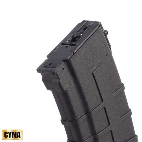 CYMA AK AEG 500BB Kapasiteli Hi-cap Şarjörü (Siyah)