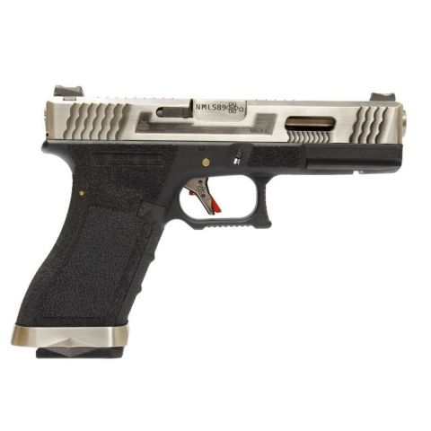 WE Glock G18 FullAuto T7 GBB Airsoft Tabanca SV Kızak / SV Namlu /  BK Gövde