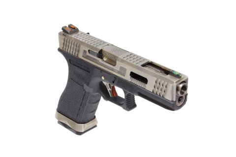 WE Glock G18 FullAuto T7 GBB Airsoft Tabanca SV Kızak / SV Namlu /  BK Gövde