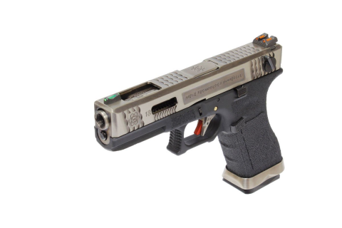 WE Glock G18 FullAuto T7 GBB Airsoft Tabanca SV Kızak / SV Namlu /  BK Gövde