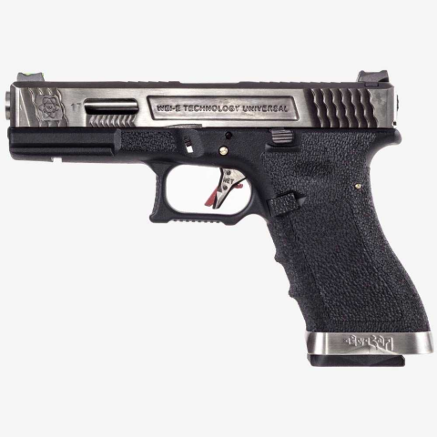 WE Glock G17 T7 GBB Airsoft Tabanca SV Kızak / SV Namlu /  BK Gövde