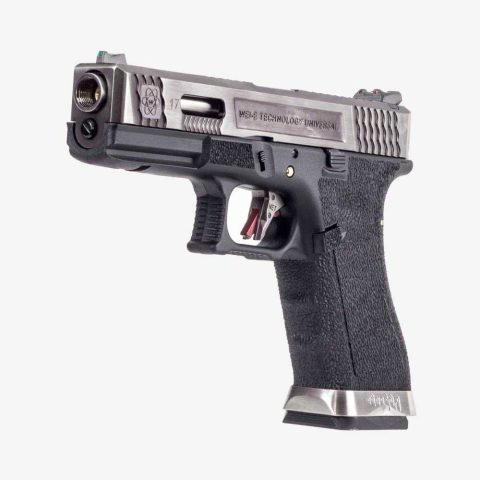 WE Glock G17 T7 GBB Airsoft Tabanca SV Kızak / SV Namlu /  BK Gövde