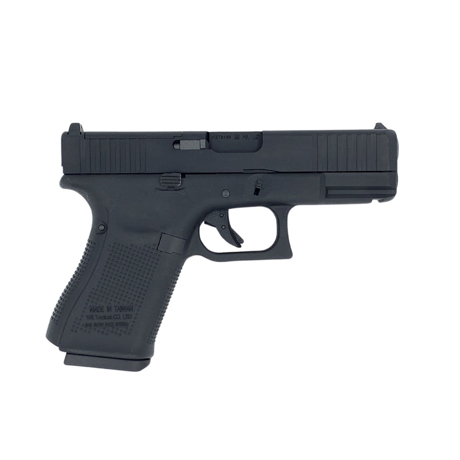 WE GLOCK G19 GEN5 MOS RMR SIYAH GBB AIRSOFT TABANCA (REDDOT YUVALI )