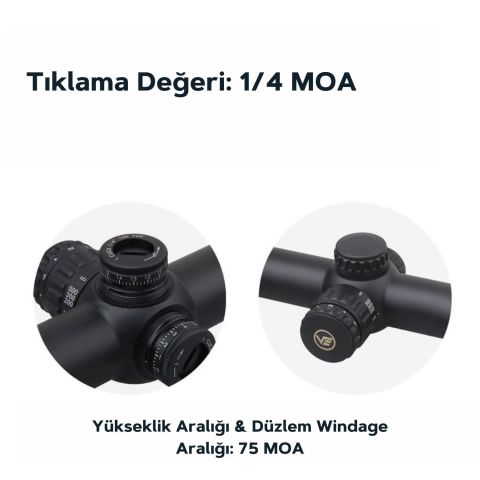 Continental x6 3-18x50 CDM Hunting Tüfek Dürbünü