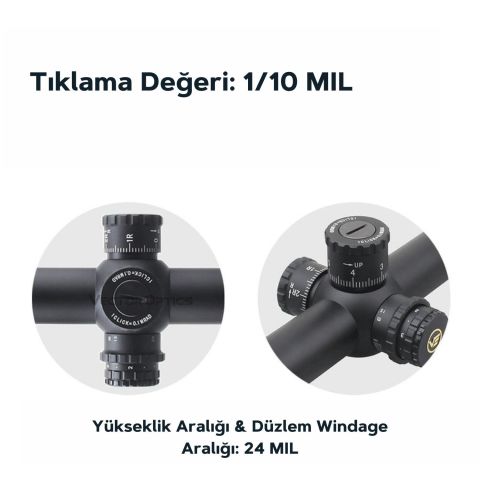 TAURUS 4-16X44 HD HT SFP TÜFEK DÜRBÜNÜ