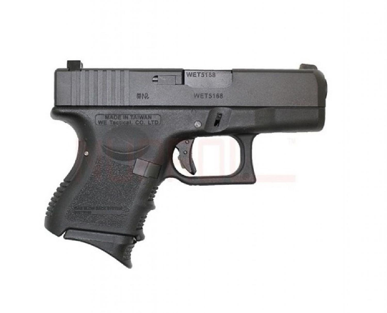 WE AIRSOFT GLOCK G26 GEN4 AIRSOFT GBB TABANCA FULL AUTO SIYAH